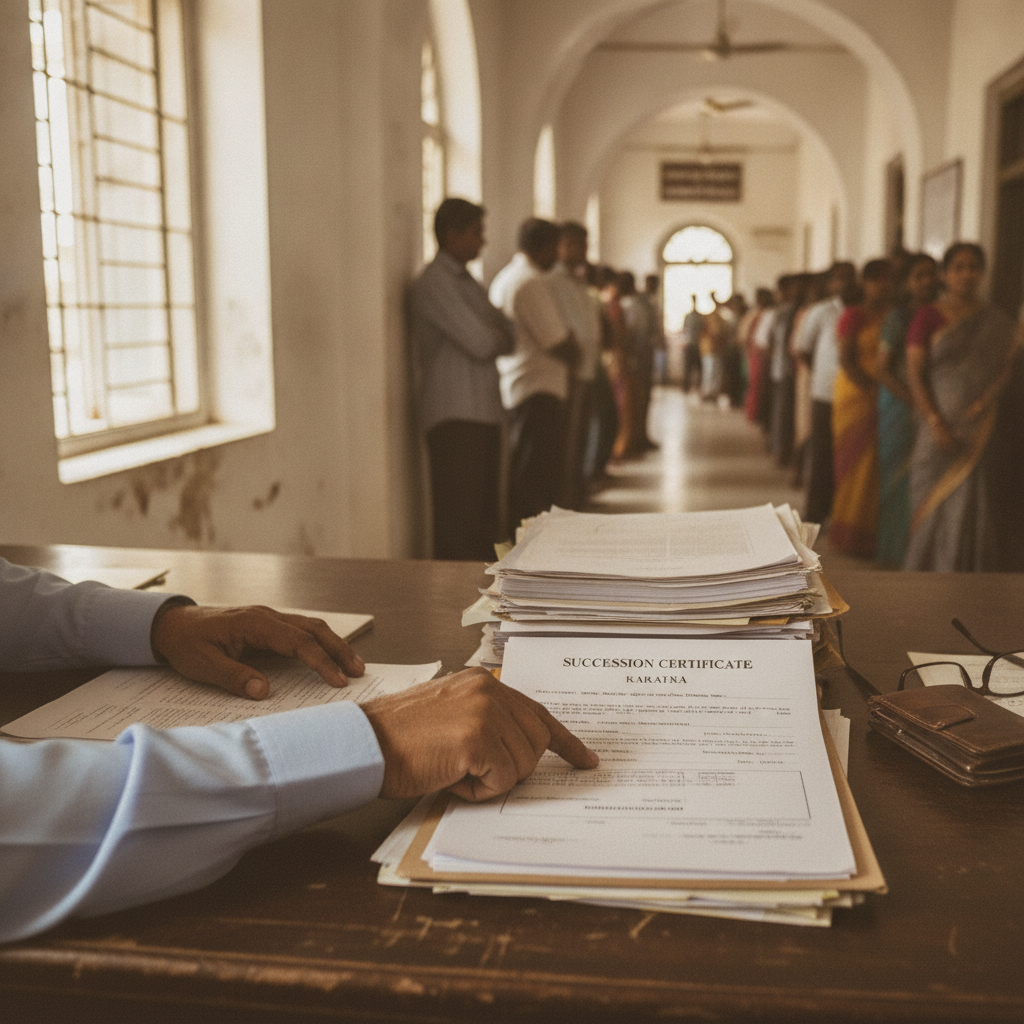 Succession Certificate in Karnataka: How to Apply and Court Fees illustration