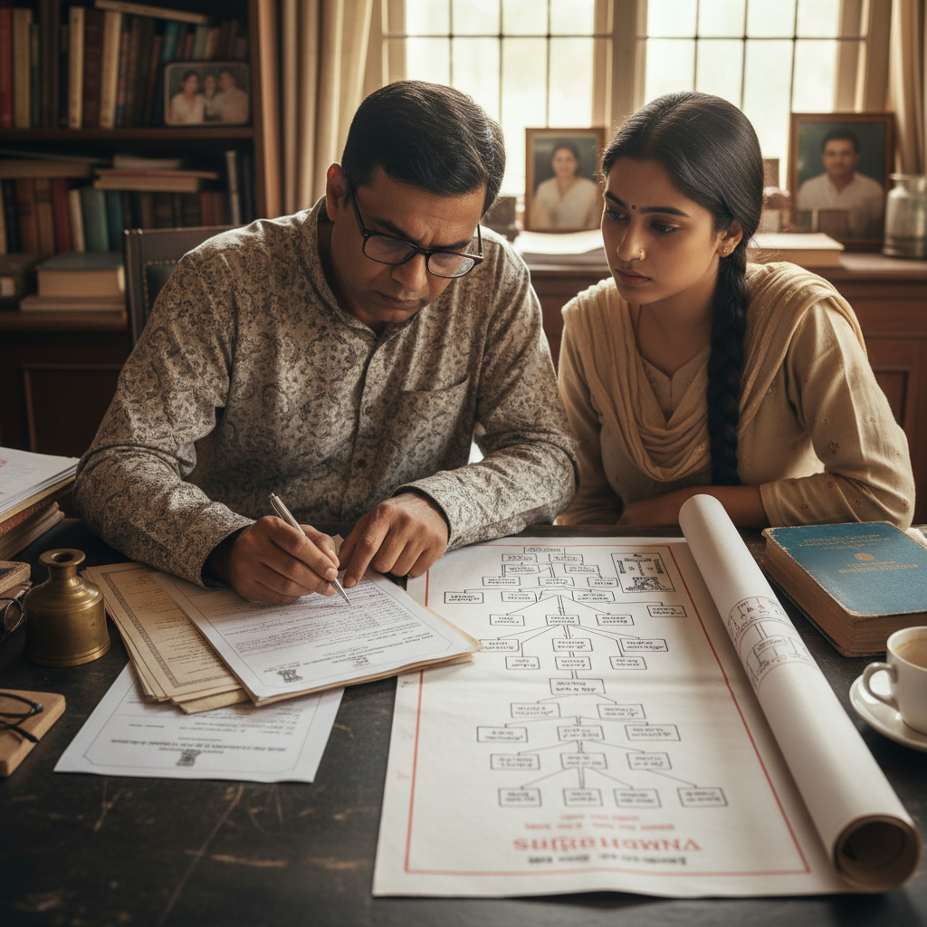 Family Member Certificate vs Vamshavruksha illustration