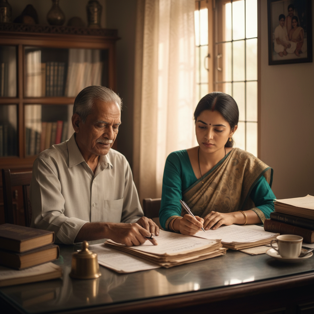 Who Are Legal Heirs Under Indian Law? Class I and Class II illustration