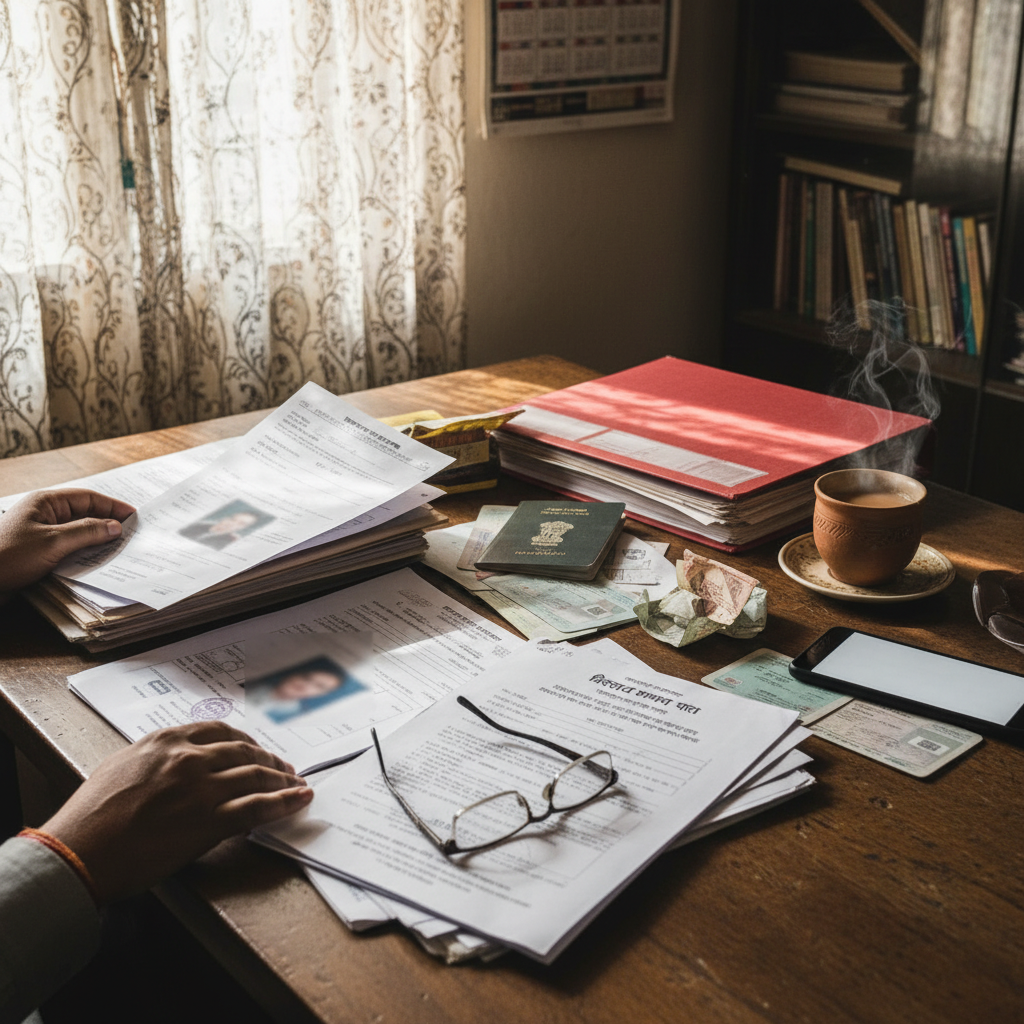 Documents Required for Legal Heir Certificate in India illustration