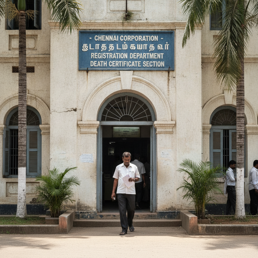 Chennai Corporation Death Certificate