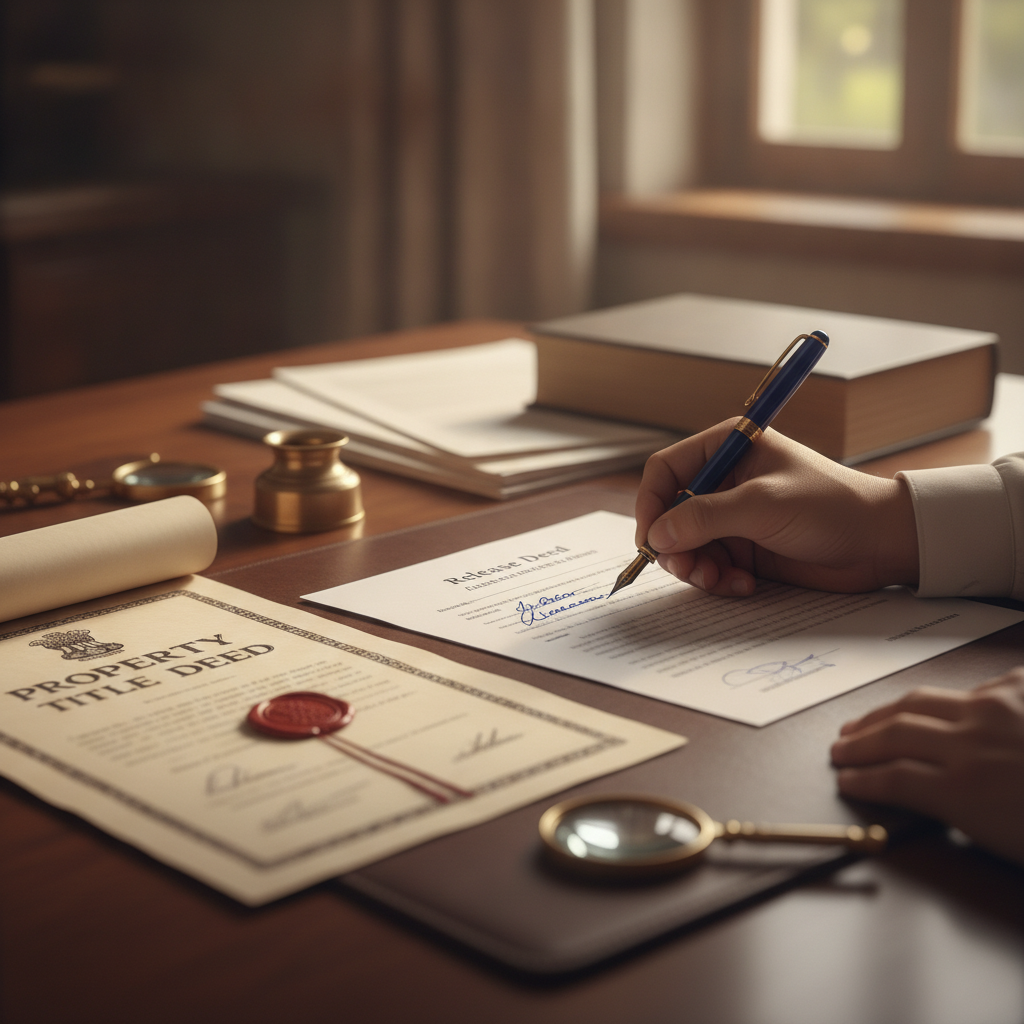 How to Draft a Release Deed for Inherited Property