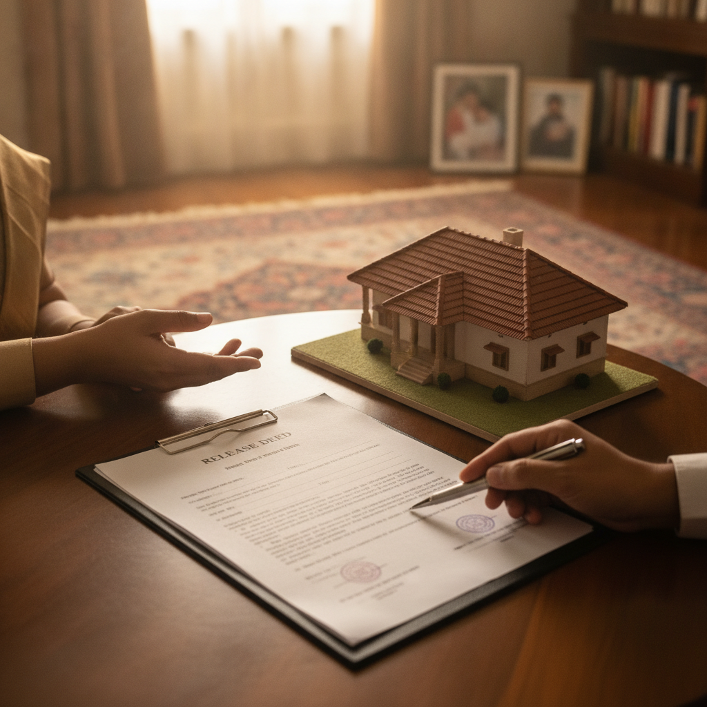 Release Deed Among Siblings - How One Heir Transfers Their Share