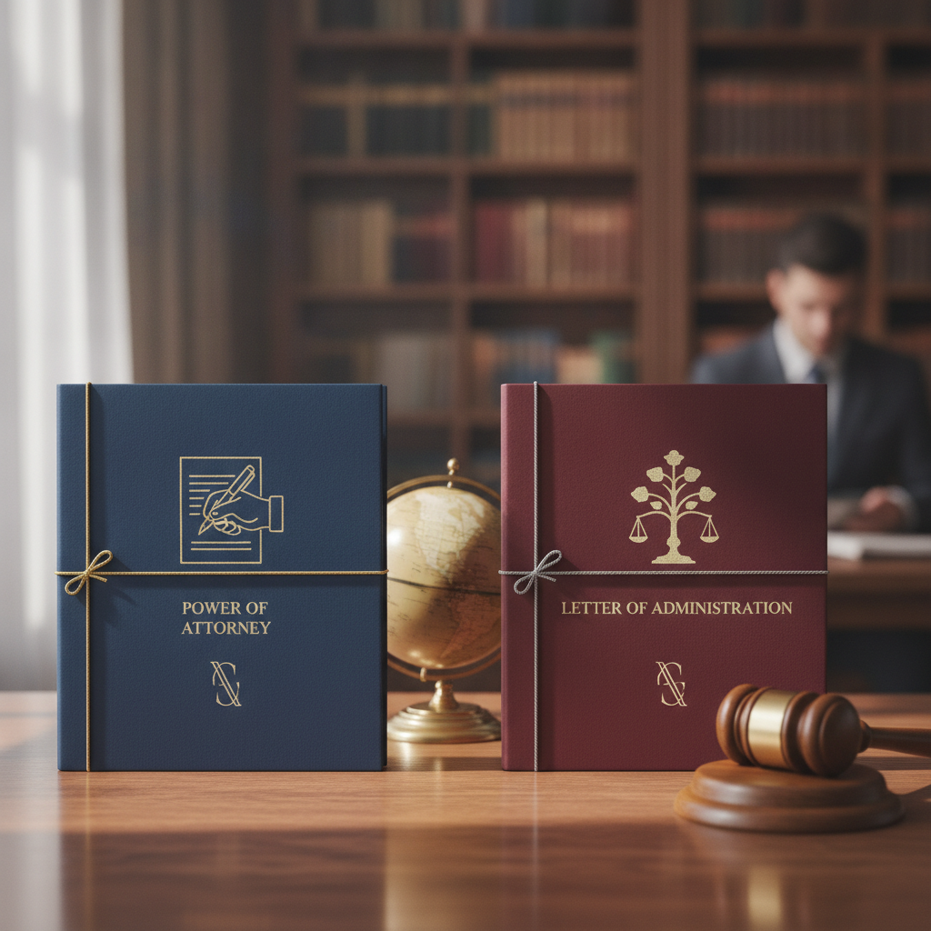 Difference Between POA and Letter of Administration for NRIs