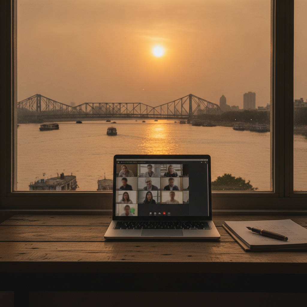 NRI heir arranging a Warish legal heir certificate for a Kolkata property remotely